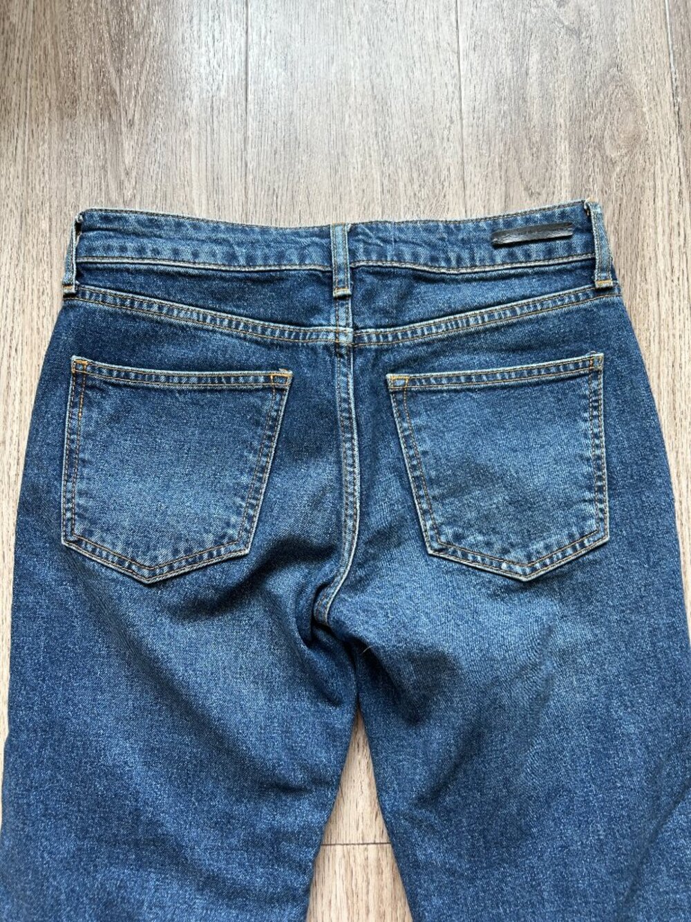 Anthropologie Pilcro High-Rise Cropped Embroidered Floral Flare Jeans Size 25 - Picture 12 of 14